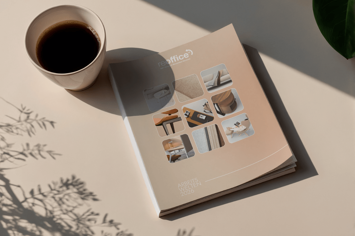 Arbeitswelten 2026: Der neue Reoffice Produktkatalog für moderne Büroeinrichtung - Reoffice