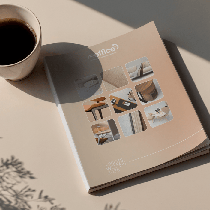 Arbeitswelten 2026: Der neue Reoffice Produktkatalog für moderne Büroeinrichtung - Reoffice