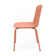 Besprechungsstuhl Polytone Rosa von Narbutas, Ausstellungsstück – Schrägansicht von hinten