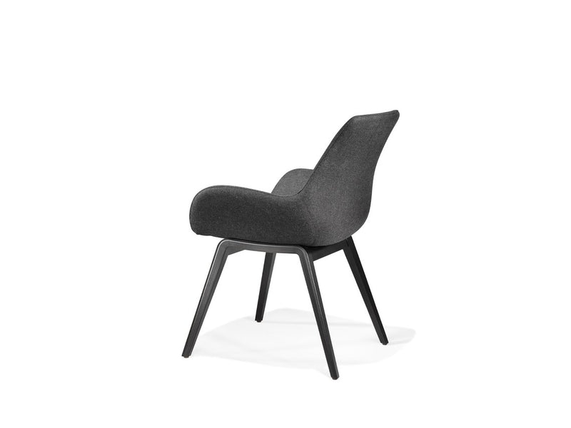 Besprechungssessel Lupino (Holzgestell)