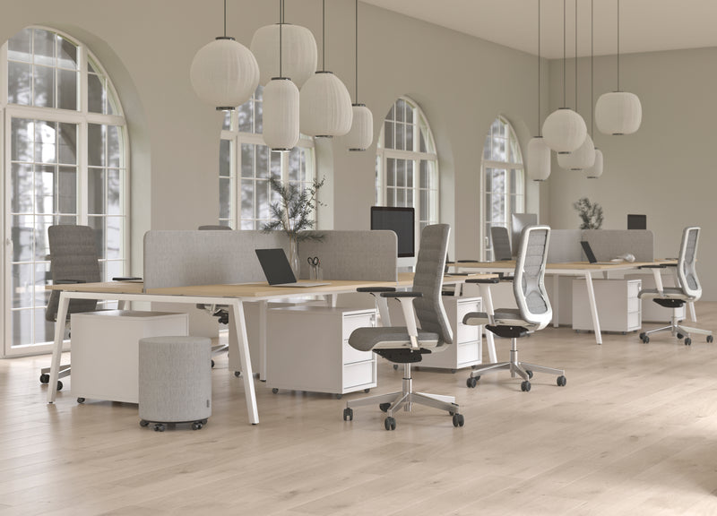 Tischtrennwand Nova fabric