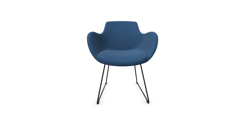 Besprechungssessel Lupino (Kufengestell)