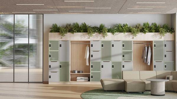 Stauraumlösungen für Ordnung und Produktivität