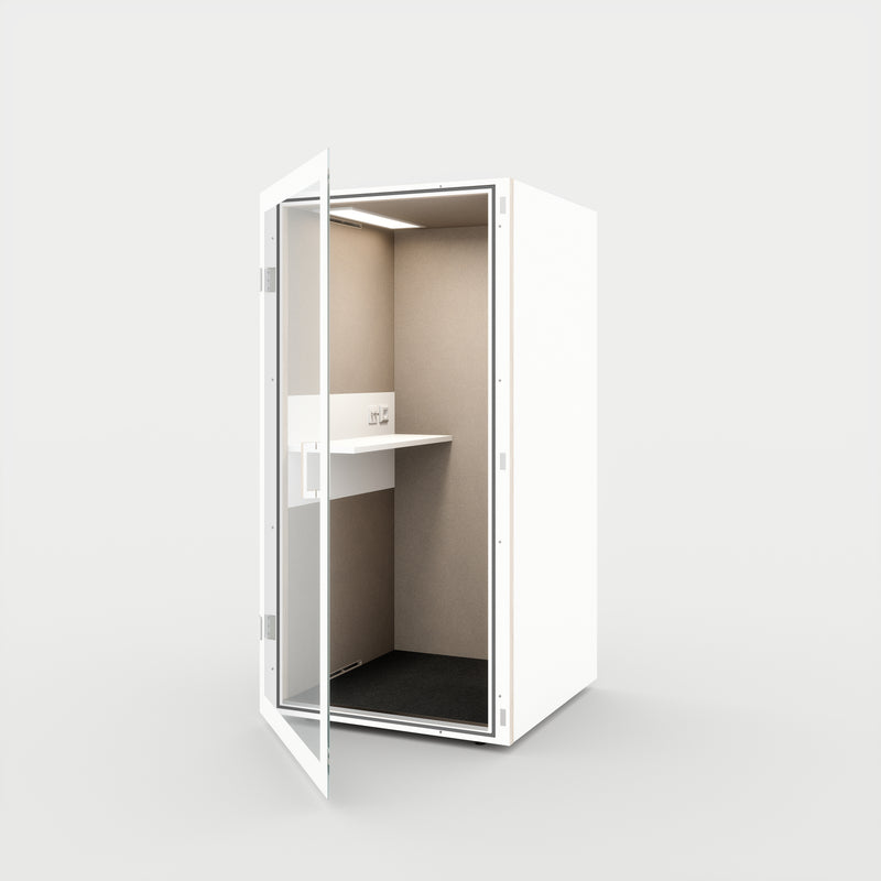 Cube 1 Stand: kompakte Akustik-Telefonbox