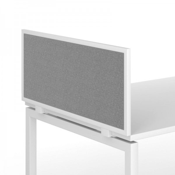 Tischtrennwand Nova fabric with metal frame