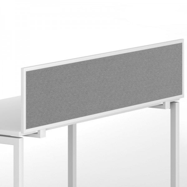 Tischtrennwand Nova fabric with metal frame