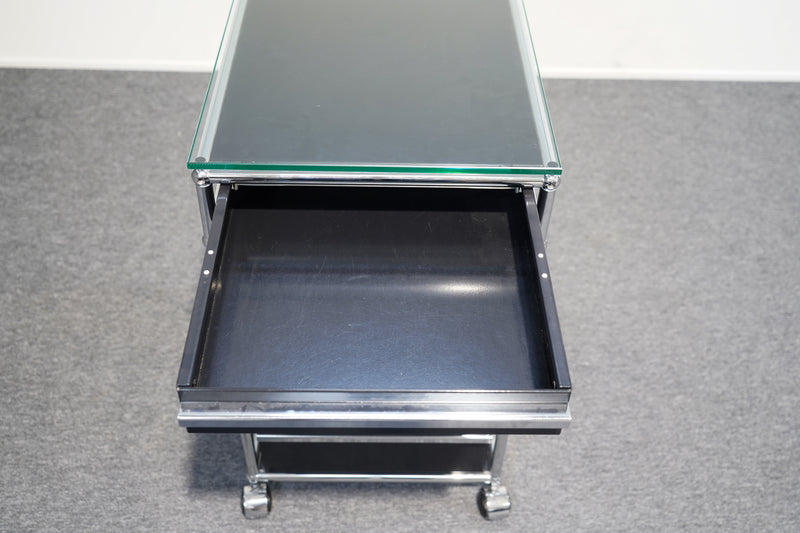 USM Haller Rollcontainer 4 Schubladen Schwarz