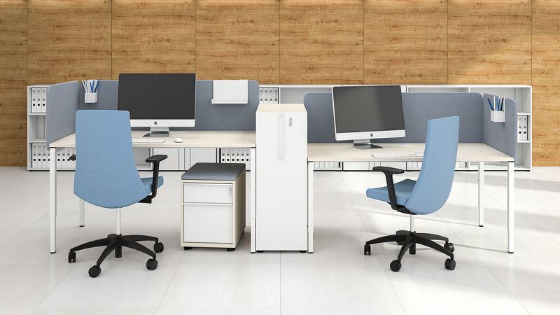 Manuell höhenverstellbarer Schreibtisch Nova H