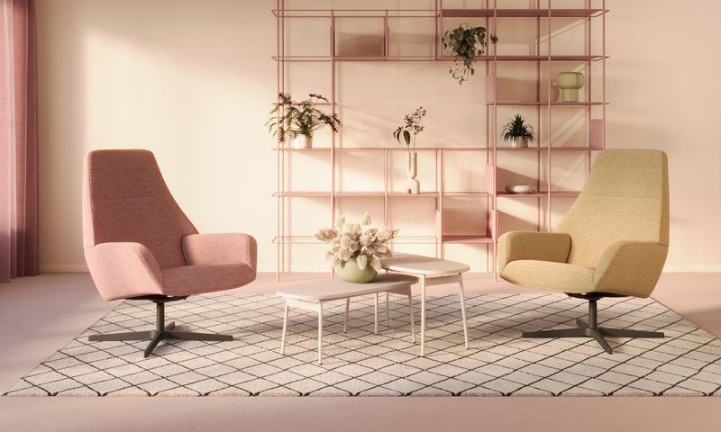 Nowy Styl Barrique Loungesessel drehbar