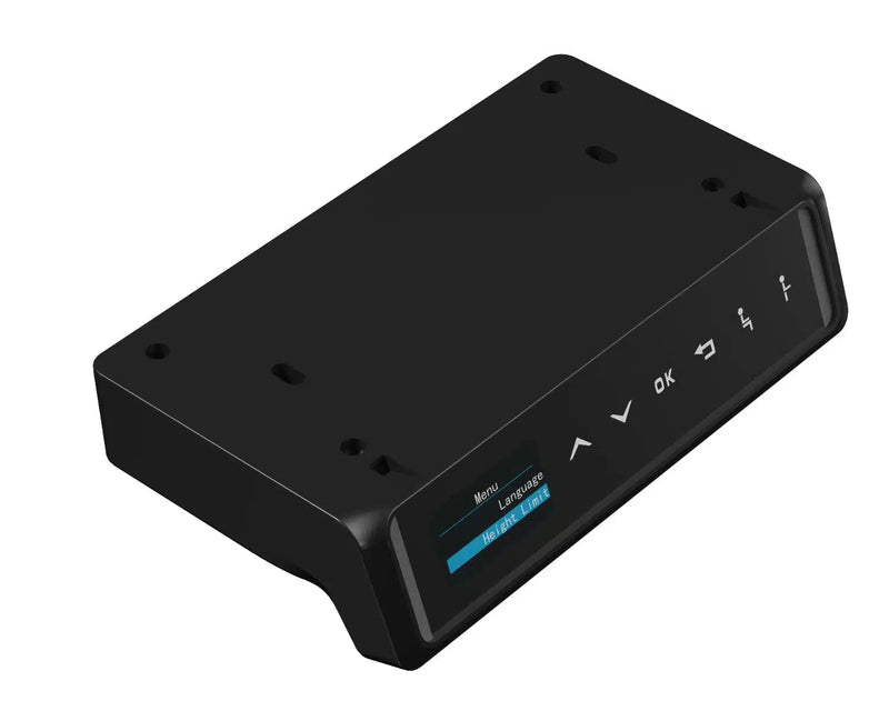 Elektrisch höhenverstellbarer Eckschreibtisch - R1 Twist 90°