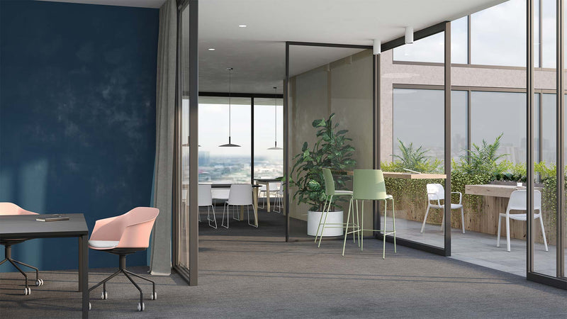 Besprechungsstuhl Polytone-L