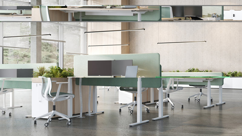 Elektrisch höhenverstellbarer Schreibtisch Q-Active