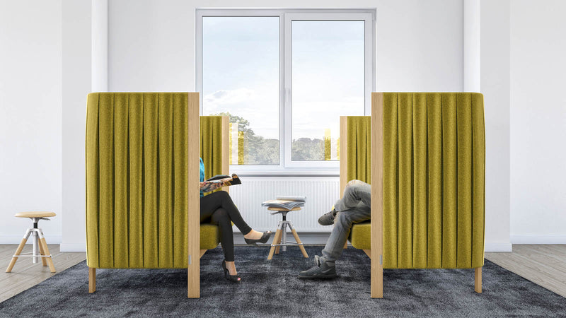 Loungesofa Velum mit Paneelen (Zweisitzer)