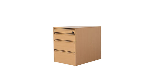 Rollcontainer Eiche Bene Linora
