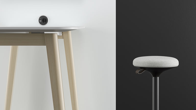 Steh/Sitz Hocker Wobby