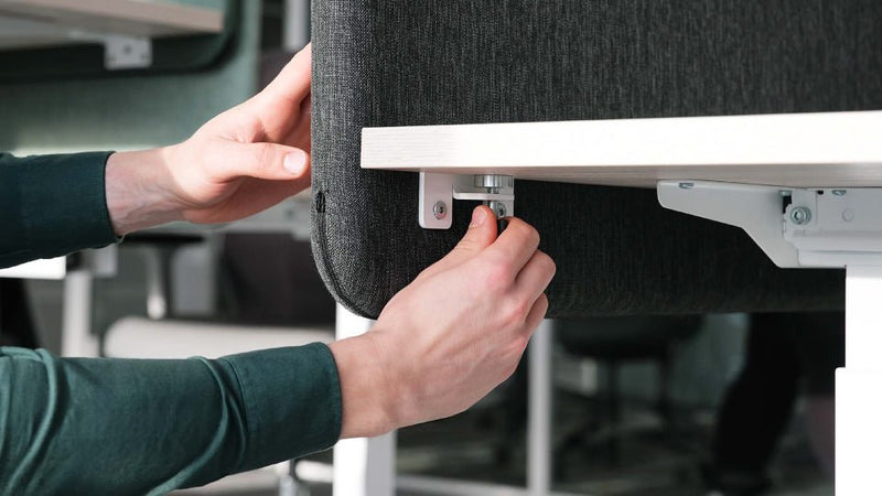 Akustische Tischtrennwand FONO - Reoffice