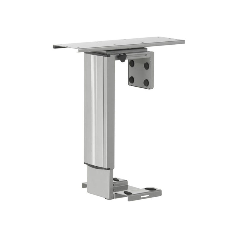 CPU-Halter Aluminium, unter der Tischplatte montiert