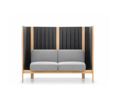 Loungesofa Velum mit Paneelen (Zweisitzer)