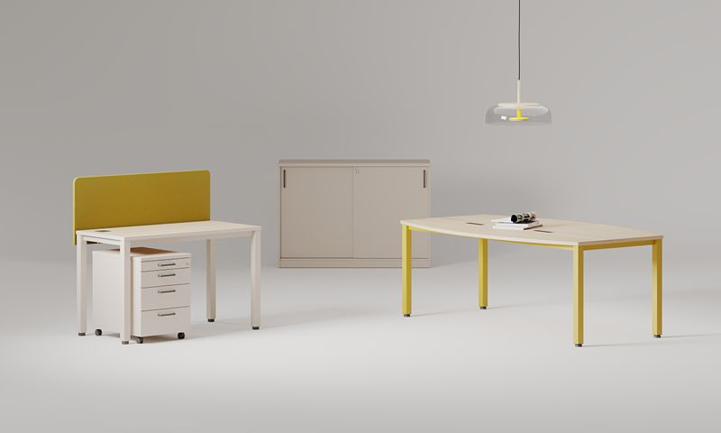 Besprechungstisch E10 (bootsform)