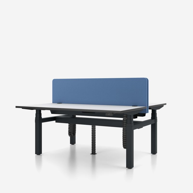 Elektrisch höhenverstellbarer Doppelschreibtisch eModel 2.0 Workbench
