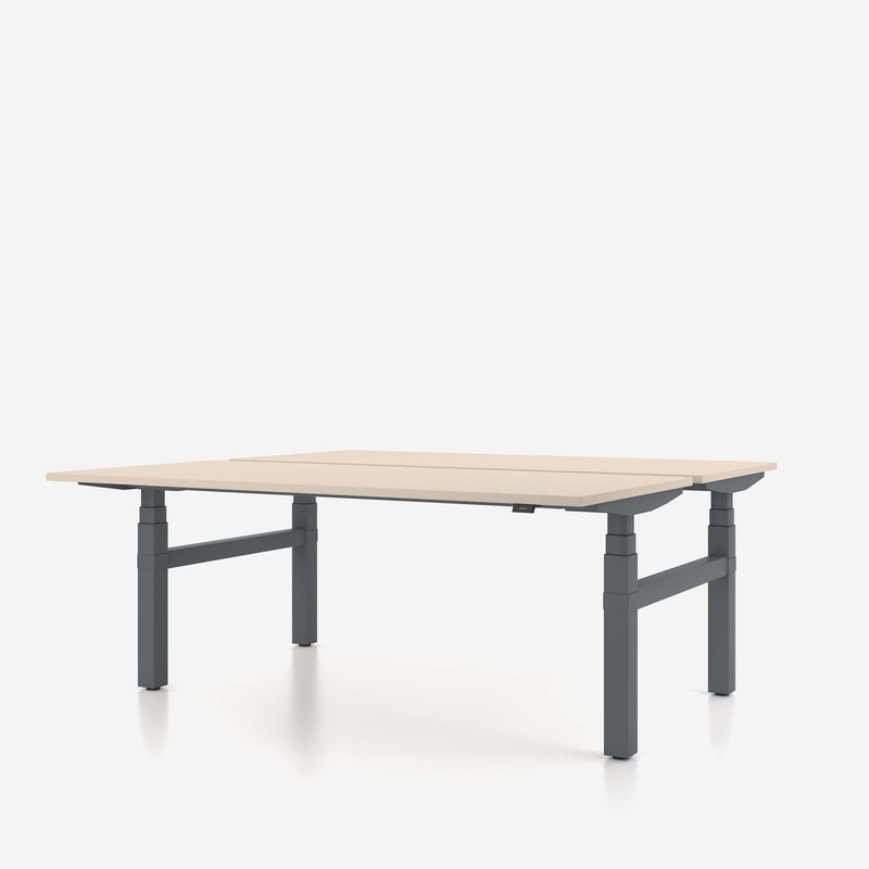 Elektrisch höhenverstellbarer Doppelschreibtisch eModel 2.0 Workbench