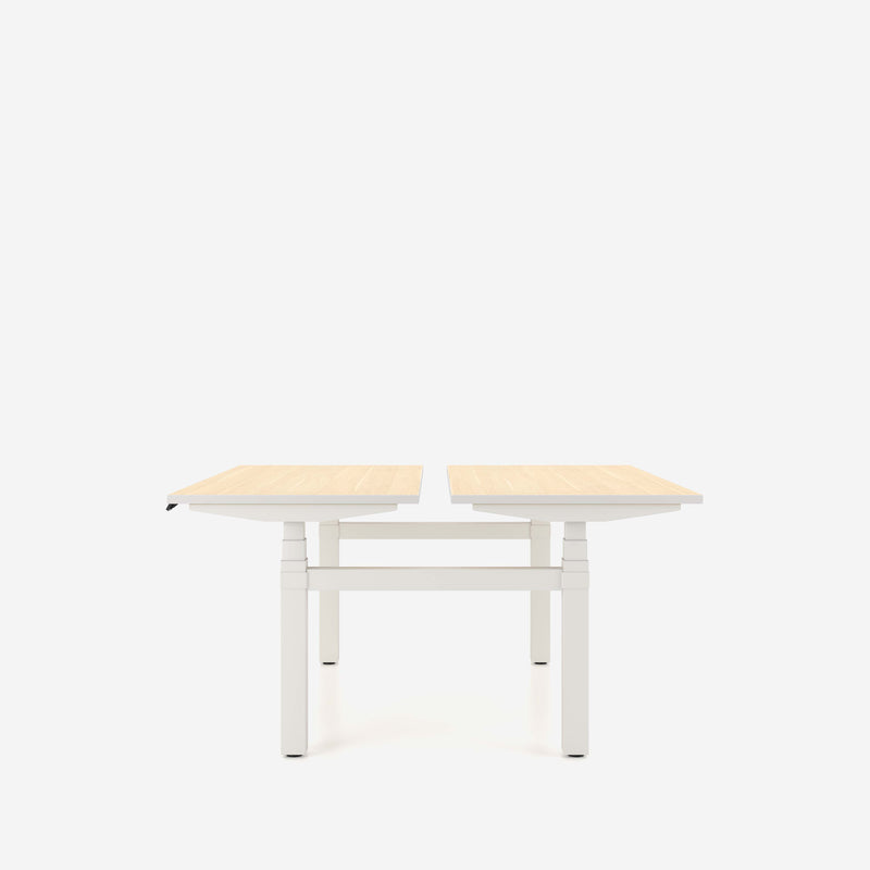 Elektrisch höhenverstellbarer Doppelschreibtisch eModel 2.0 Workbench