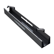 Kabelwanne kippbar 100 cm, Schwarz