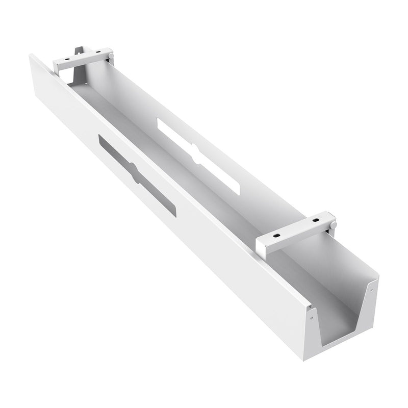 Kabelwanne kippbar 100 cm, Weiß