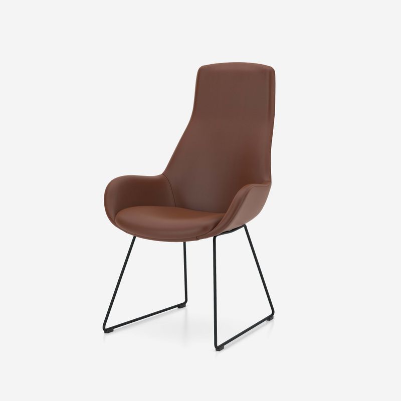 Besprechungssessel Lupino (Kufengestell)