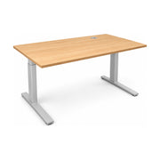 Schreibtisch Bene 140 x 80 cm höhenverstellbar – Ansicht 1