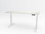 Yellow Dot Move – Platte Topweiss 0112 FH, Gestell Weiß RAL 9016