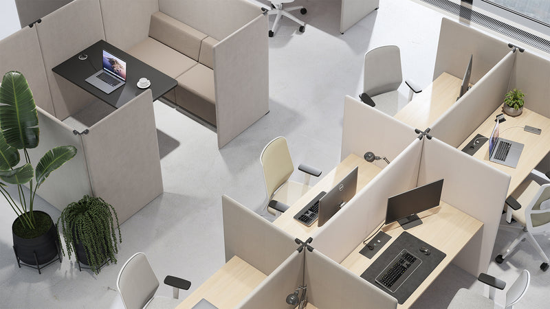 Narbutas My Space Akustikmöbel Einzelarbeitsplatz