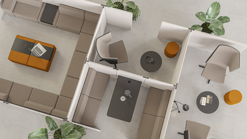 Narbutas My Space Akustikmöbel Einzelarbeitsplatz