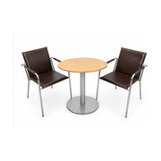 Sitzgruppe Vivo by Svoboda mit Bene Bistrotisch – Ansicht von oben