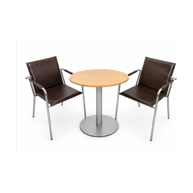 Sitzgruppe Vivo by Svoboda mit Bene Bistrotisch – Ansicht von oben