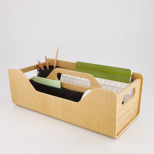 Gustav Dot Schreibtisch Organizer Eichenholz