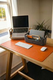 Gustav FlexMat Schreibtischunterlage Veganes Leder - Reoffice