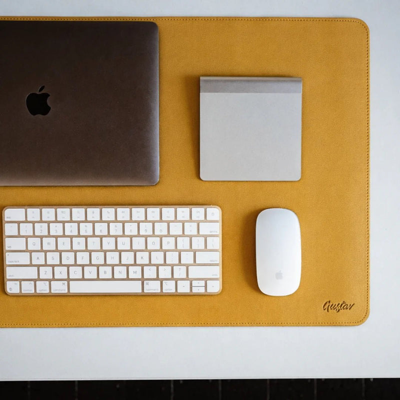 Gustav FlexMat Schreibtischunterlage Veganes Leder - Reoffice