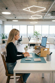 Gustav FlexMat Schreibtischunterlage Veganes Leder - Reoffice