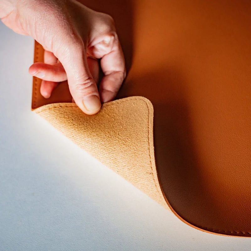 Gustav FlexMat Schreibtischunterlage Veganes Leder - Reoffice