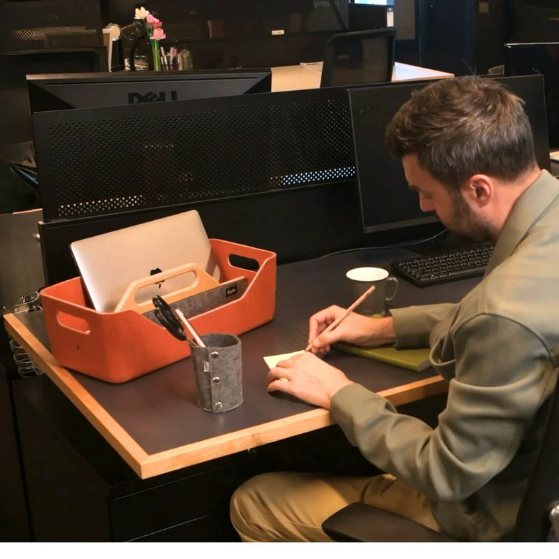 Gustav Loop Desk Caddy Organizer Filz - Reoffice