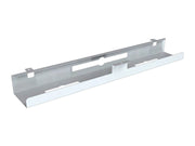Kabelwanne 80 cm aus Aluminium für die Montage unter der Tischplatte