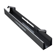 Kabelwanne kippbar 100 cm, Schwarz