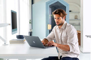 Yellow Dot Keeper Monitorarm – Homeoffice