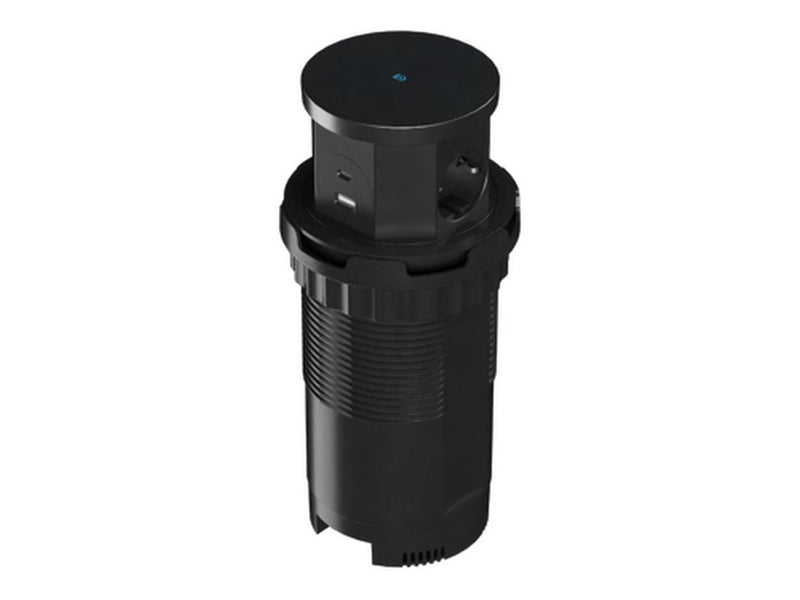 Versenkbare Multi-Steckdose für den Einbau in die Tischplatte