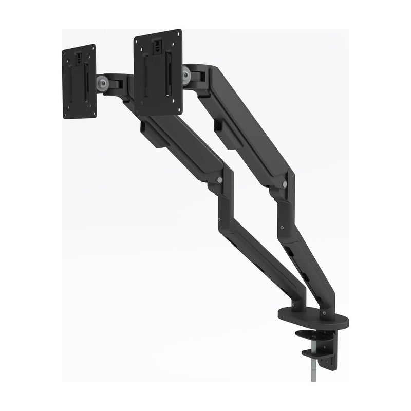 Twin Keeper Monitorarm für zwei Bildschirme, Schwarz