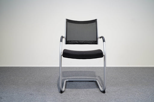 Besuchersessel Schwarz Mesh Wiesen Hager