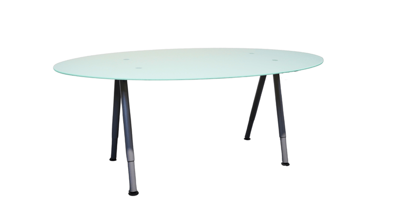 Ikea Glastisch Gallant Oval - Reoffice
