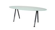 Ikea Glastisch Gallant Oval - Reoffice