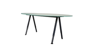 Ikea Glastisch Gallant Oval - Reoffice